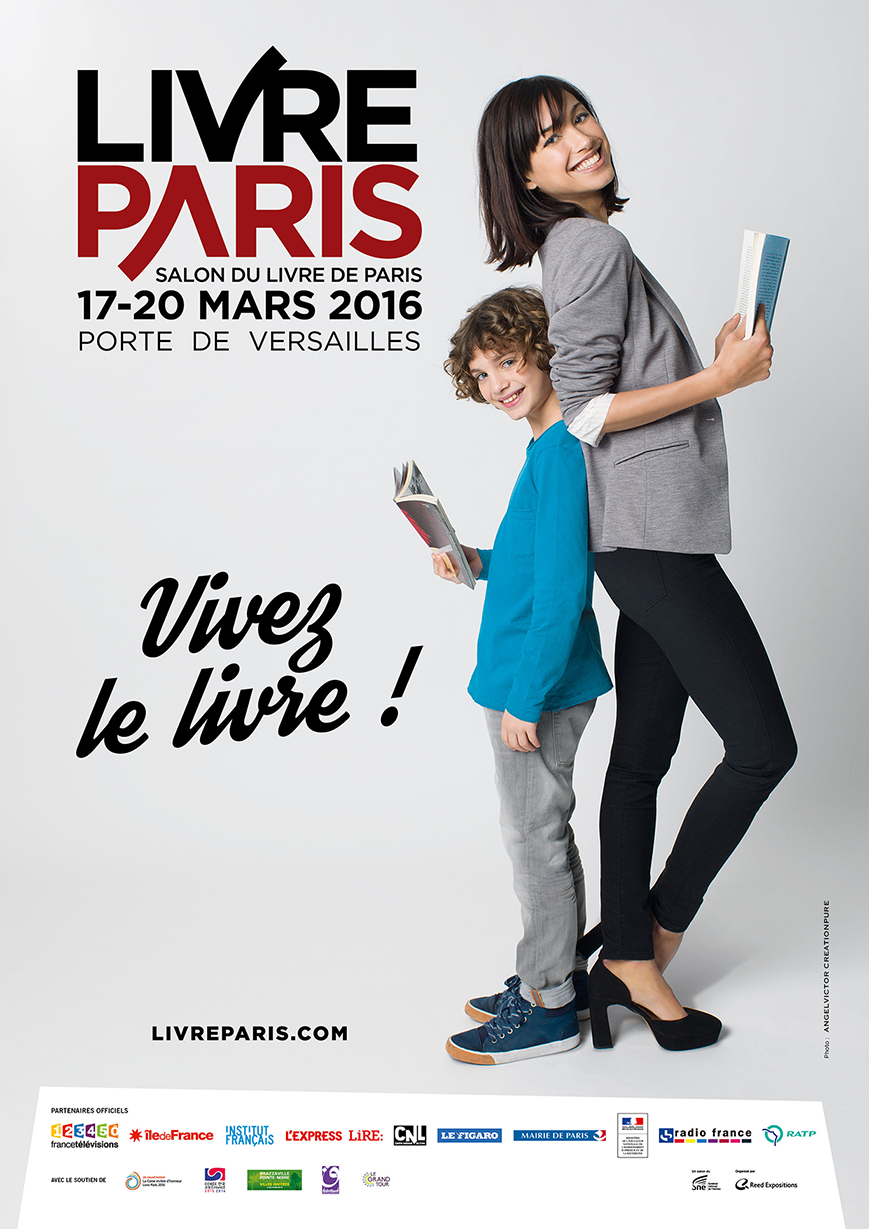 Livre Paris 2016 affiche