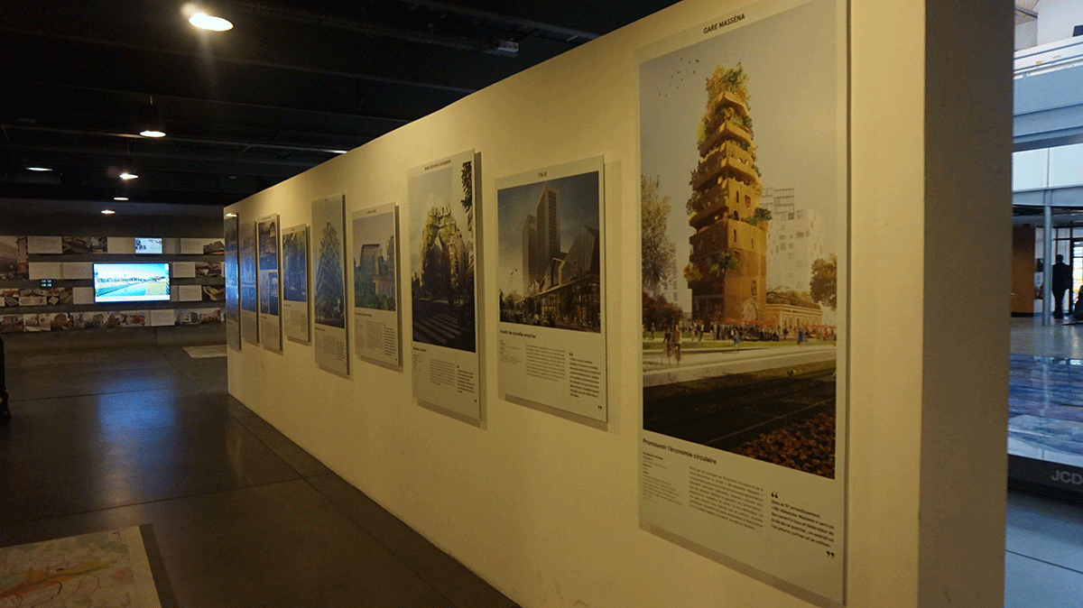 Centro de informação para arquitetos e urbanistas em Paris 