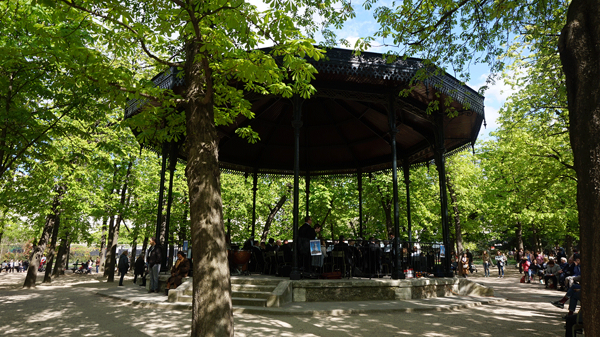 Concertos ao ar livre acontecem no Jardim de Luxemburgo em Paris 