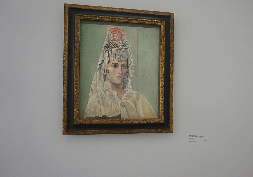 Pintura de Olga Picasso