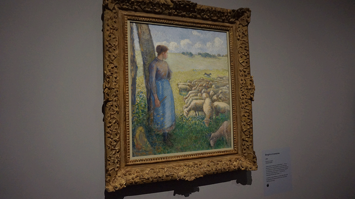 A vida no campo nos arredores de Paris foi retratada por Pissarro 