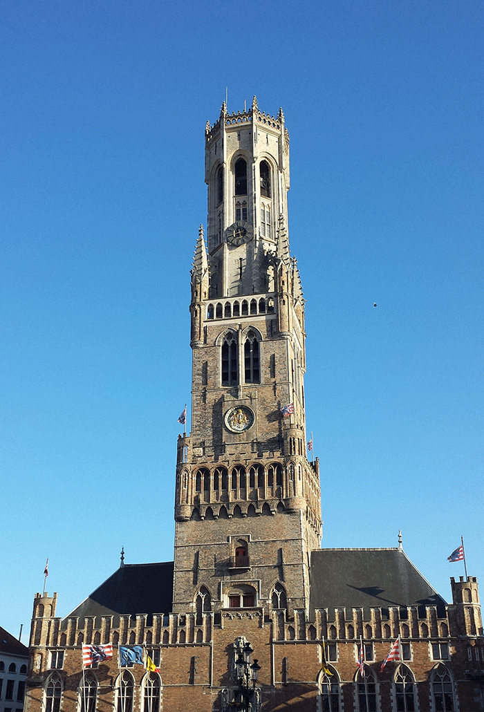 Campanário de Bruges, sίmbolo da cidade