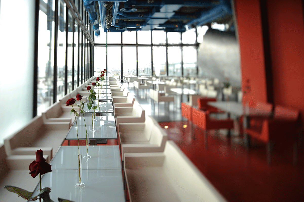 restaurante Le Georges no Pompidou 