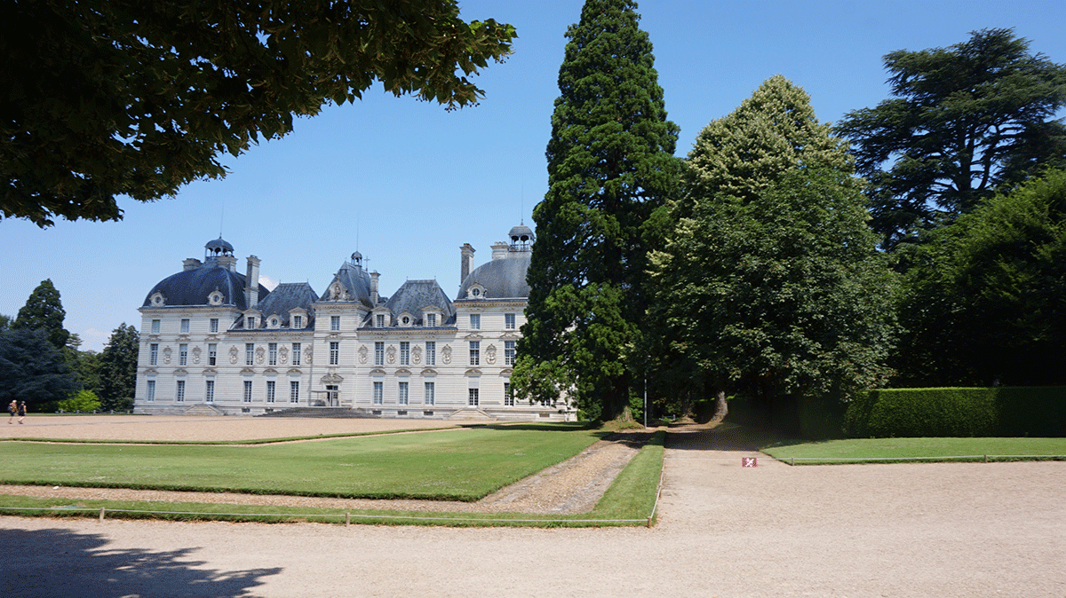 Castelo de Cheverny no Vale do Loire 