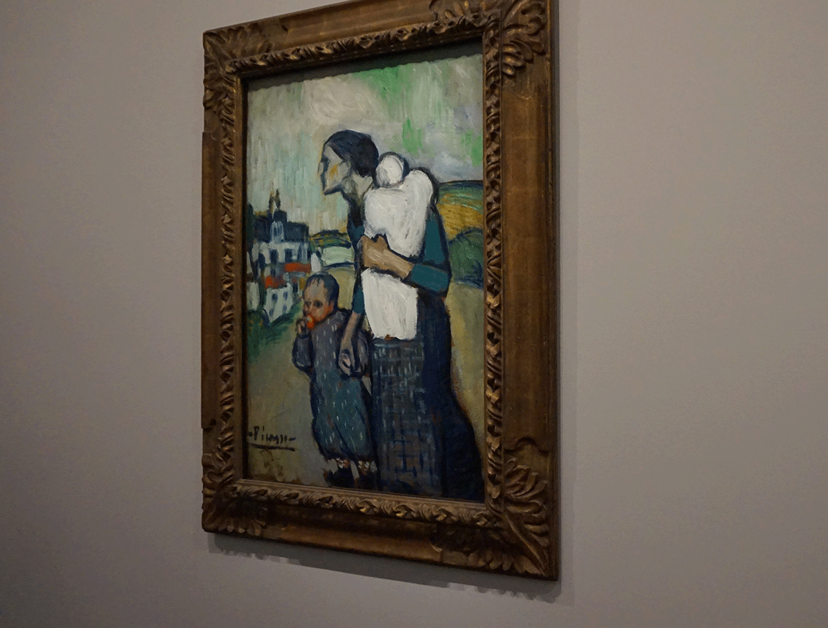 Pablo Picasso exposição no Museu d'Orsay em Paris 