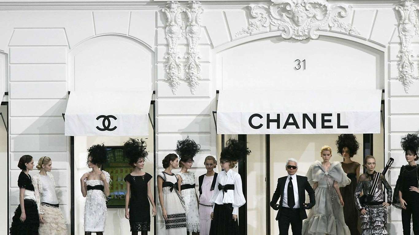 Desfile da Chanel no Grand Palais 
