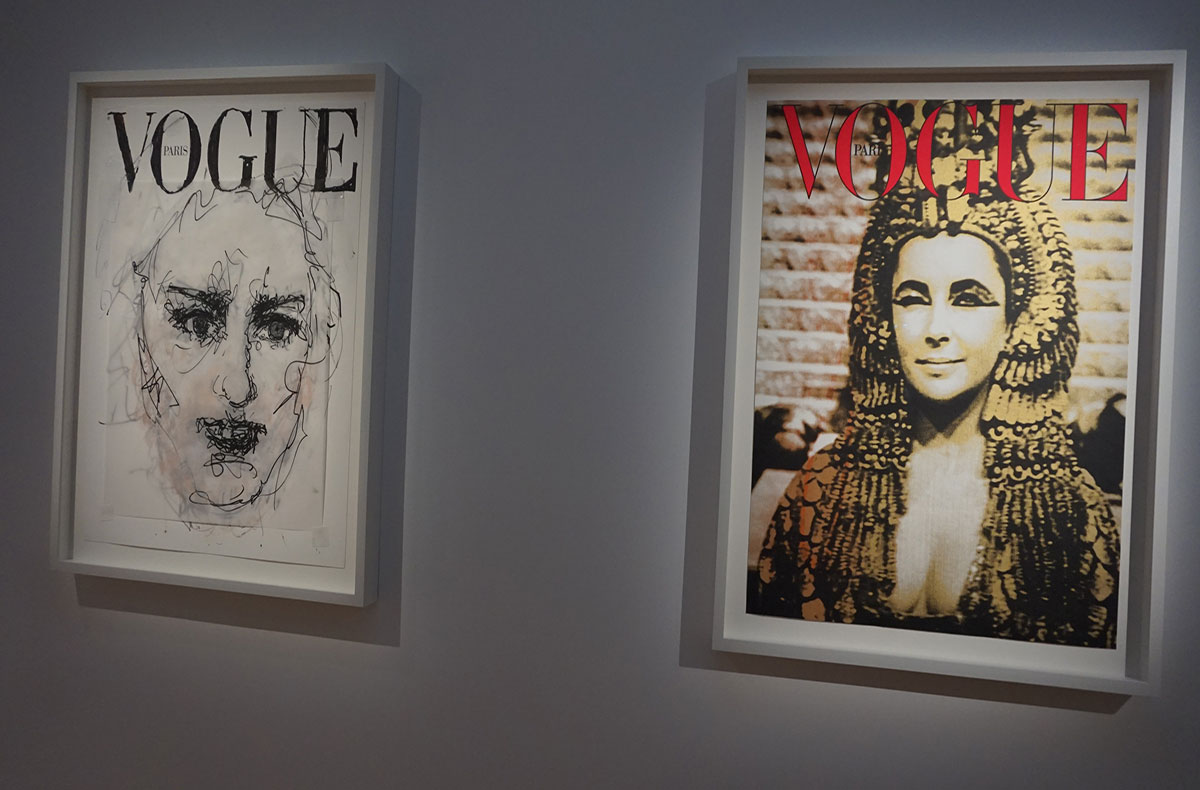 Madonna na exposição Vogue 