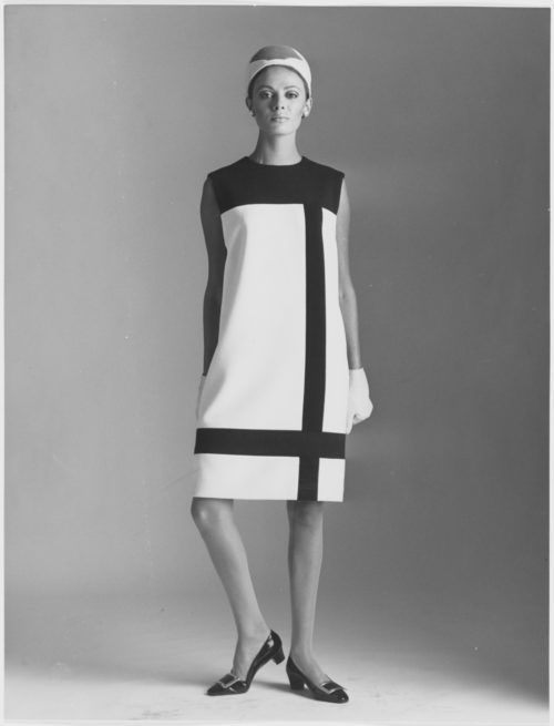 Yves Saint Laurent e o famoso vestido Mondrian 