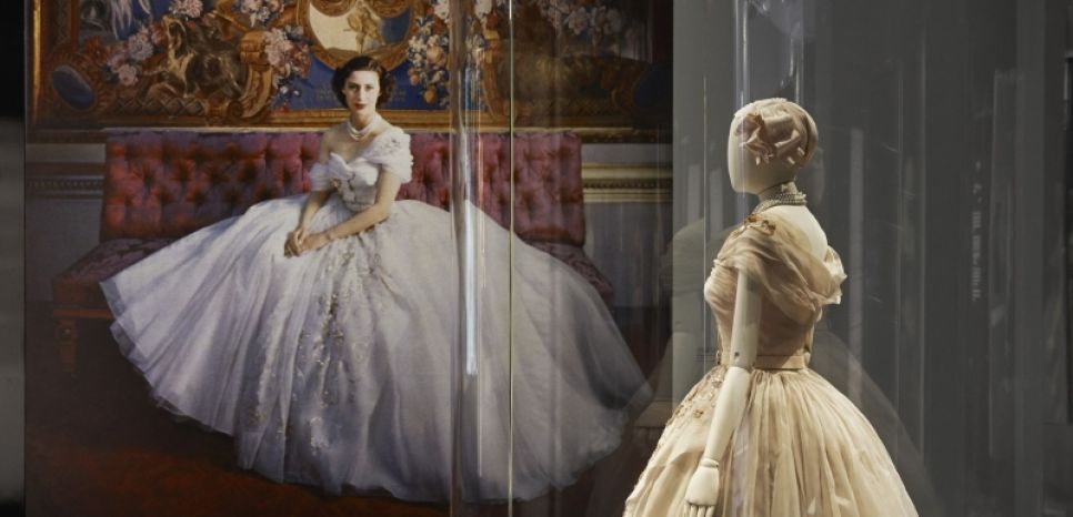 vestido de princesa Dior em Londres 