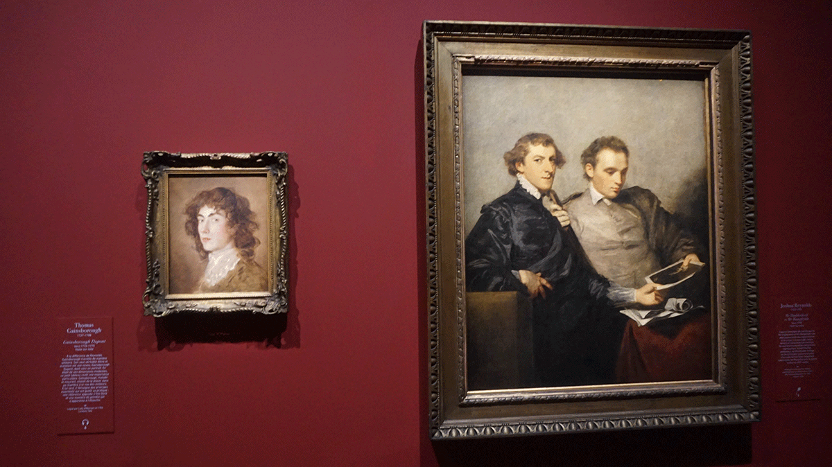 homens retratados na pintura inglesa 