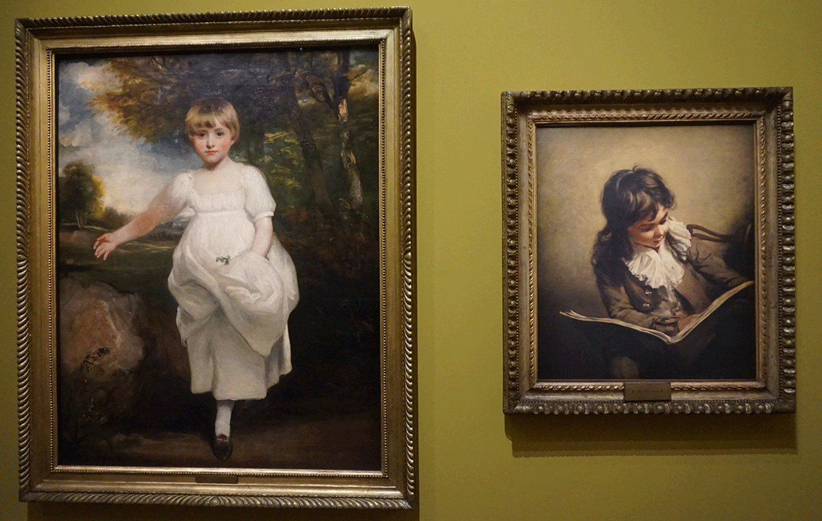 crianças retratadas na pintura inglesa 