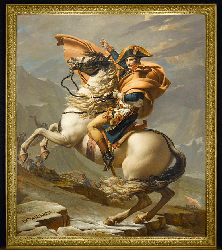 Napoleão reinterpretado pelo artista Kehinde Wiley  