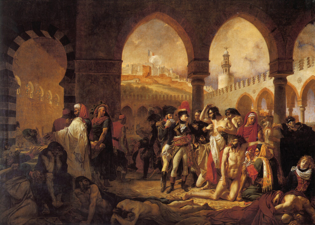 A peste na pintura Louvre