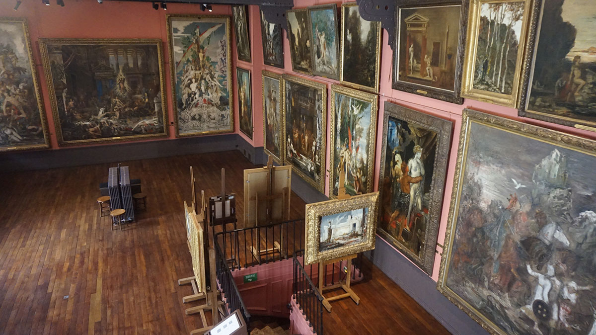 O museu atelier de Gustave Moreau 