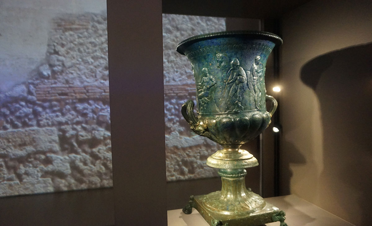 Pompeia vasos antigos