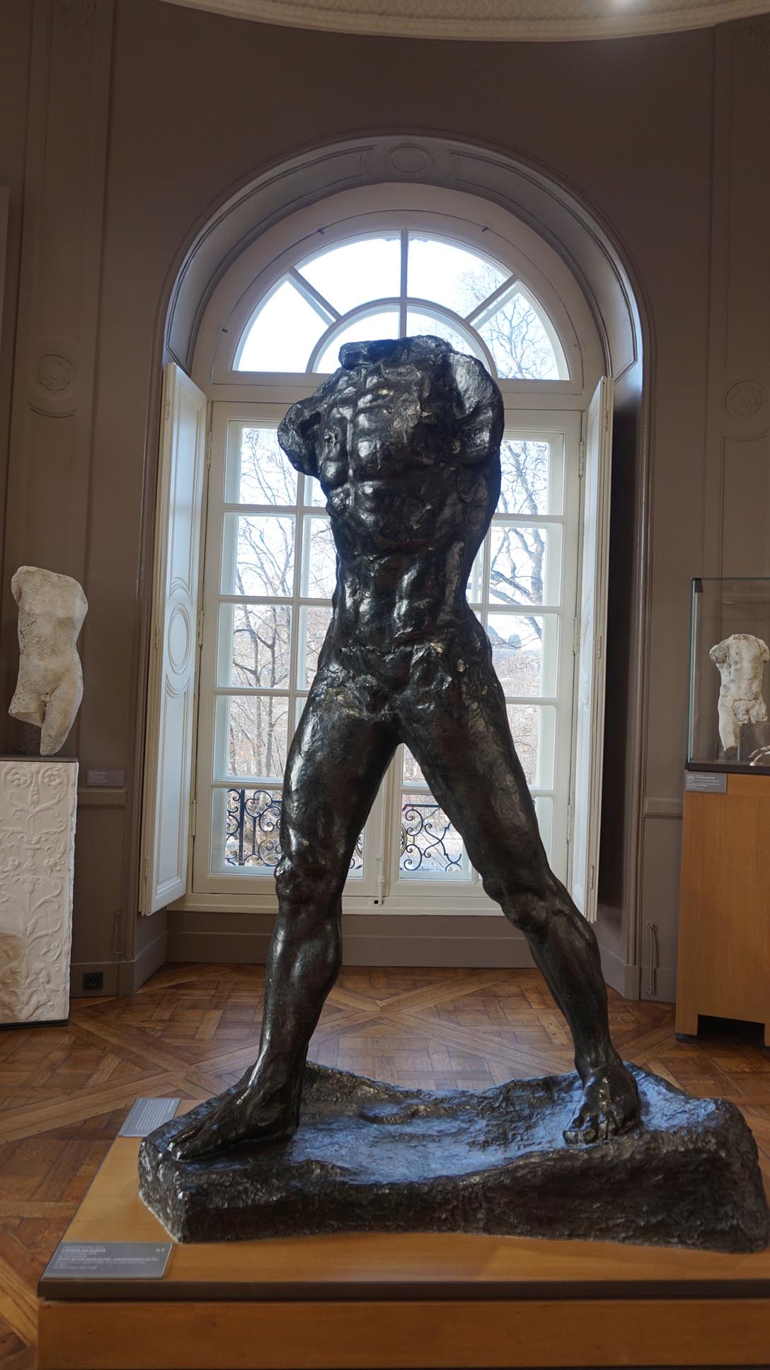 Museu Rodin O homem em marcha